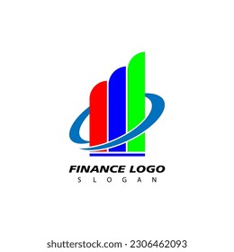 Finance and Accounting Logo Design Vector. Economic logo concept
