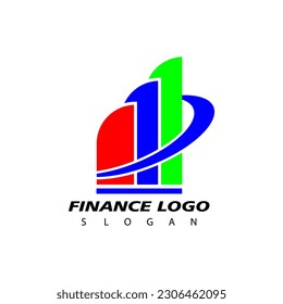 Finance and Accounting Logo Design Vector. Economic logo concept
