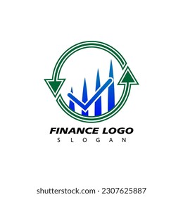 Finance and Accounting Logo Design Vector