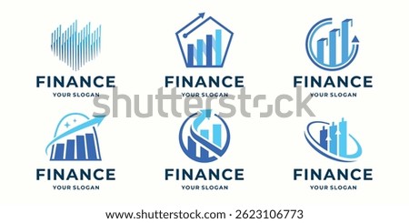 Finance and Accounting Logo Design Vector