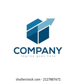 Kreatives Logo-Design von Finance Arrow Company