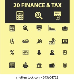 finance, bank, credit, savings, investment  icons, signs vector concept set for infographics, mobile, website, application
