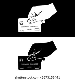 Finance Banking Icon | Vector de pago sin efectivo | Diseño de ilustración de tarjeta NFC