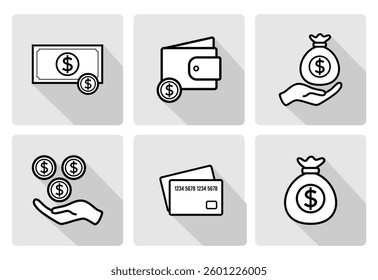 Finance and banking icon. Money and business logo.