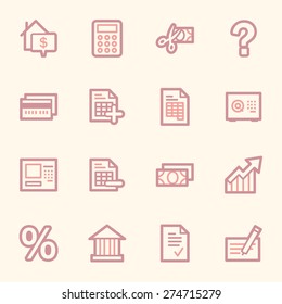 Finance and Banking icons