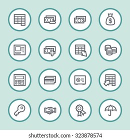 Finance and Banking icons