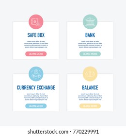 Finance And Banking Icons