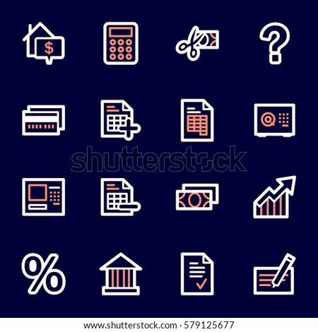 Finance and Banking icons