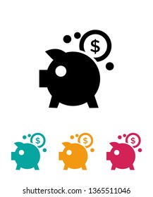 Finance banking icons, vector