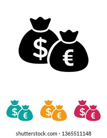 Finance banking icons, vector