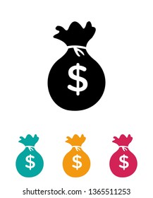 Finance banking icons, vector