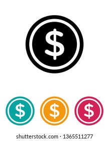 Finance banking icons, vector