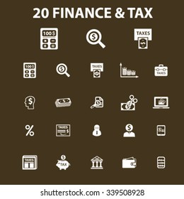 finance, banking, money, investment  icons, signs vector concept set for infographics, mobile, website, application
