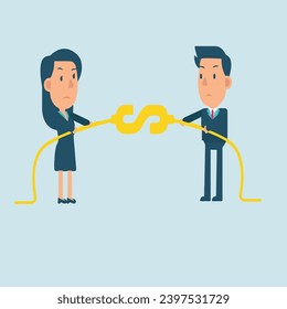 finance banking related content vector illustration