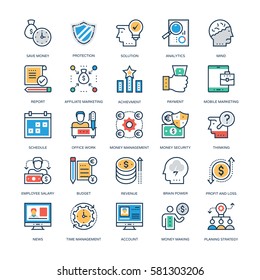 Finance And Banking Vector Icons 8