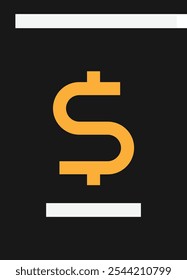 Finance Book Accounting Icon Vector Flat Illustration