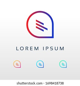 finance and Business concept, growing graph logo, graph increases with the incorporation, financial advisers, located to each other in different directions