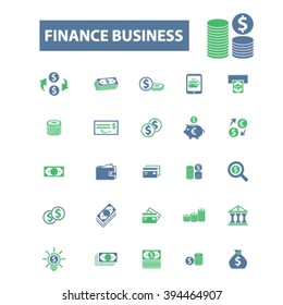 finance business icons
