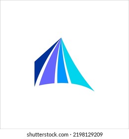 finance business logo design vector sign