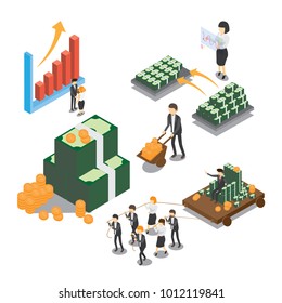 finance business set