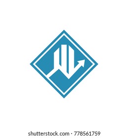 Finance business work traffic earning money vector logo illustration template
