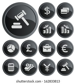 Finance button set