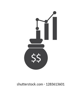 Finance Chart Vector Icon