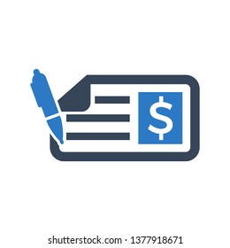 Finance check Icon