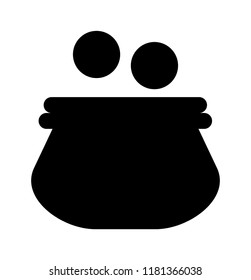 Finance Collection Isolated Black Icon