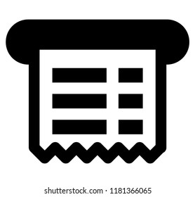 Finance Collection Isolated Black Icon