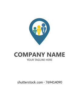 Finance company element logo abstract full colour business vector illustration