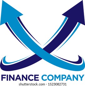 Finance Company Logo Vector Design