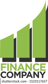 Finance Company Logo Vector Design