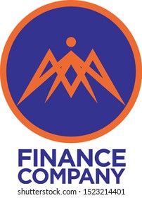 Finance Company Logo Vector Design