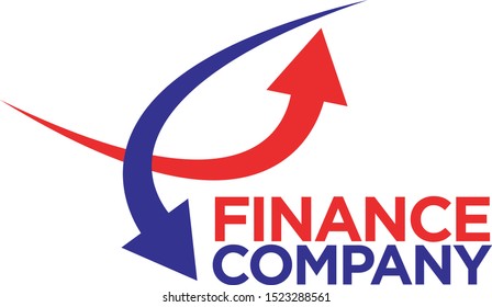 Finance Company Logo Vector Design