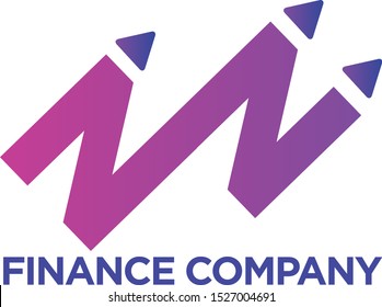 Finance Company Logo Vector Design
