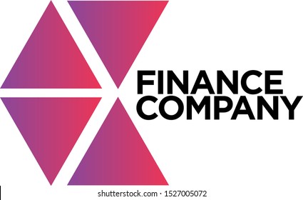 Finance Company Logo Vector Design
