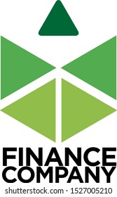 Finance Company Logo Vector Design