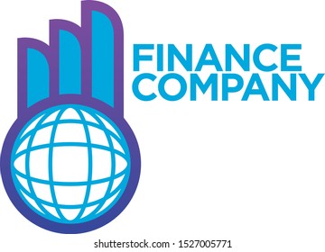 Finance Company Logo Vector Design