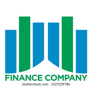 Finance Company Logo Vector Design