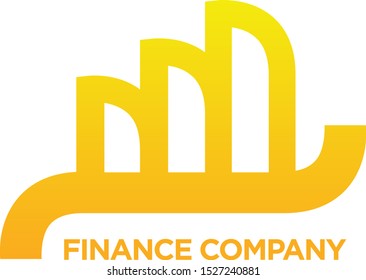 Finance Company Logo Vector Design