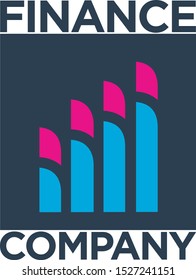 Finance Company Logo Vector Design