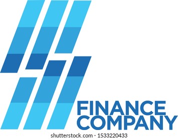 Finance Company Logo Vector Design