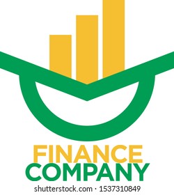 Finance Company Logo Vector Design