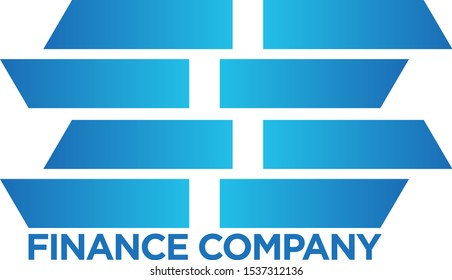 Finance Company Logo Vector Design