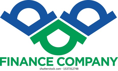 Finance Company Logo Vector Design