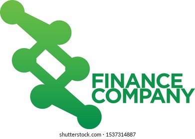 Finance Company Logo Vector Design