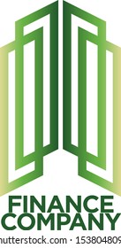 Finance Company Logo Vector Design
