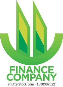 Finance Company Logo Vector Design