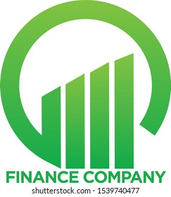 Finance Company Logo Vector Design